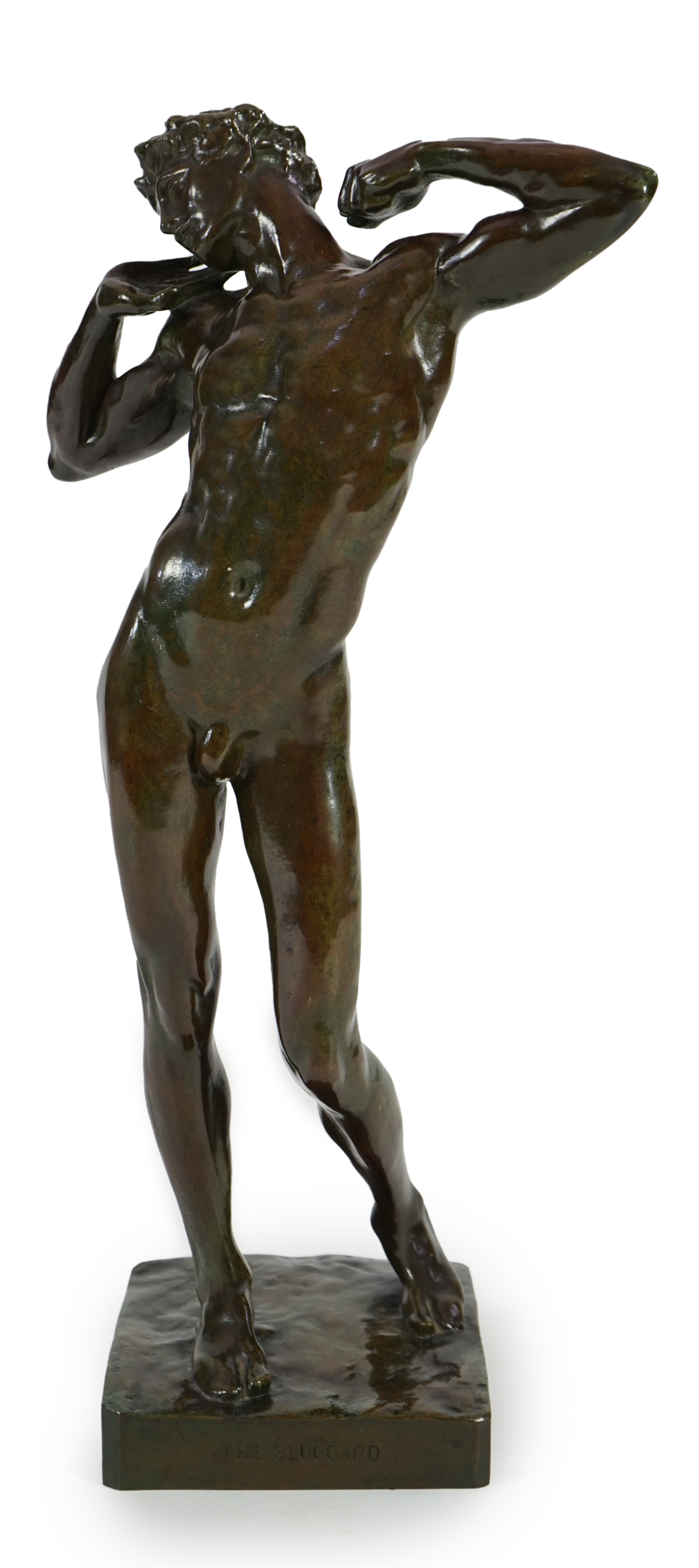 Frederic, Lord Leighton, P.R.A., R.W.S. (British, 1830-1896), The Sluggard, bronze